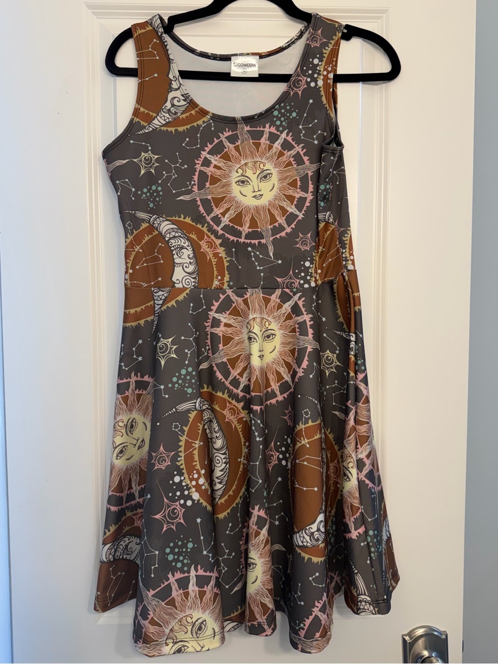 Cowcow Celestial Skater Dress